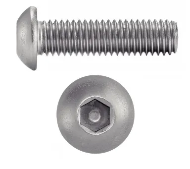 DIN7380-1997 Factory Hexagon Socket Head Bolts with Round Head